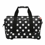 Walizki - reisenthel Allrounder 2 kołowy wózek kabinowy 41 cm frame dots white - miniaturka - grafika 1