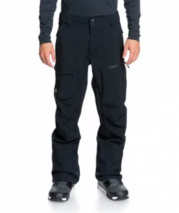 Męskie spodnie narciarskie QUIKSILVER Utility Shell - czarne - Spodnie sportowe męskie - miniaturka - grafika 1