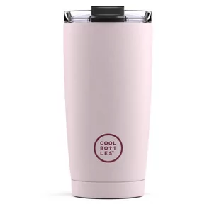 Cool Bottles Kubek termiczny 550 ml Triple cool Pastel Pink - Zestawy naczyń dla dzieci - miniaturka - grafika 1