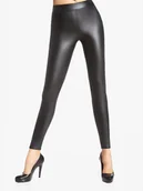 Spodnie damskie - Damskie spodnie Vanessa 200 DEN czarne Bas Bleu r.2XL - miniaturka - grafika 1