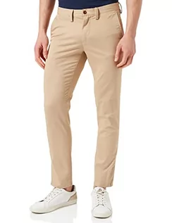 Spodnie męskie - GANT Spodnie męskie, Ciemne khaki, 31W x 30L - grafika 1