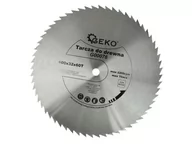 Tarcze do pił - Geko G00076 piła tarczowa do cięcia drewna 600x32 mm 60 zębów - miniaturka - grafika 1