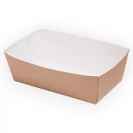 Opakowania gastronomiczne - Opakowanie tacka na frytki 12x6x3,7 cm 100 szt - miniaturka - grafika 1