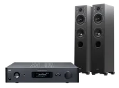 Zestawy stereo - NAD C 389 (czarny) + Diva 5 (czarny) - miniaturka - grafika 1