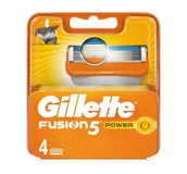 Kosmetyki do golenia - Gillette Fusion Power Wkłady do maszynek 4 sztuki 7702018852475 - miniaturka - grafika 1