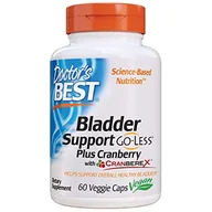 Układ moczowy i płciowy - Doctor's Best Bladder Support + Cranberex - Wsparcie dla układu moczowego (60 kaps.) - miniaturka - grafika 1
