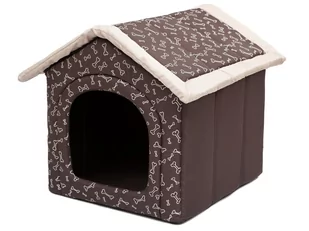 Buda dla psa/kota, 38 x 32 x 38 cm, R1, brąz w kości - Budy dla psów Buda dla psa/kota, 38 x 32 x 38 cm, R1, brąz w kości - Budy dla psów - miniaturka - grafika 1