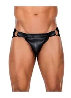 Majtki damskie - Cut4Men Stringi czarne L/XL - miniaturka - grafika 1