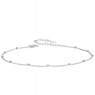 Bransoletki - Bransoletka na Nogę Kostkę Minimalistyczna Srebro 925 Bransoletki Trusky - miniaturka - grafika 1