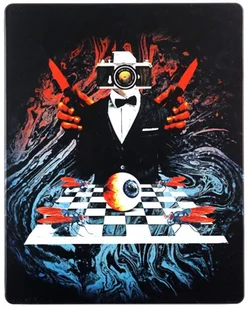 Four Flies on Grey Velvet (Cztery muchy na szarym aksamicie) (steelbook) - Horrory Blu-Ray - miniaturka - grafika 1