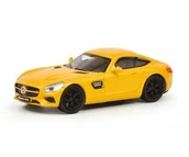 Samochody i pojazdy dla dzieci - Schuco Mercedes Benz Amg Gt Yellow 1:87 452634200 - miniaturka - grafika 1