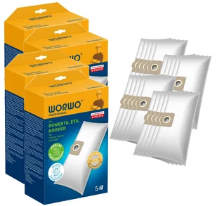 20x Worki do odkurzacza Rowenta RMB03 - Worki do odkurzaczy - miniaturka - grafika 1