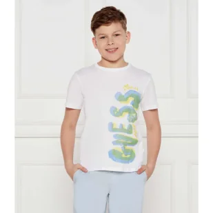 Guess T-shirt Regular Fit - Koszulki dla chłopców - miniaturka - grafika 1
