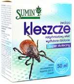 Nawozy ogrodnicze - Sumin ZWALCZA KLESZCZE NATYCHMIASTOWY EFEKT 50ML - miniaturka - grafika 1