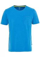 Koszulki męskie - Camel Active T-shirt męski 409740/7T03, niebieski (Strong Blue), M - miniaturka - grafika 1