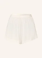 Spodenki damskie - Calvin Klein Szorty Rekreacyjne Ultra Soft Modal weiss - miniaturka - grafika 1
