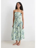 Sukienki - Marc O´Polo Beachwear Sukienka w kolorze zielono-niebieskim - miniaturka - grafika 1