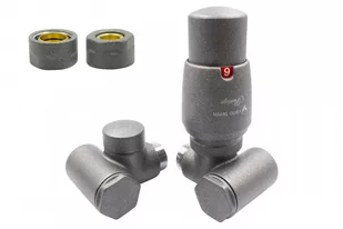 Zawór termostatyczny do grzałki INTEGRA grafit strukturalny prawy Cu - Zawory i kraniki Zawór termostatyczny do grzałki INTEGRA grafit strukturalny prawy Cu - Zawory i kraniki - miniaturka - grafika 1