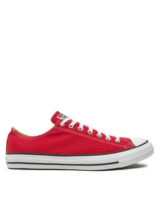 Converse Trampki Chuck Taylor All Star Ox M9696C Czerwony - Trampki damskie - miniaturka - grafika 1