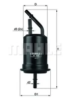 Filtry paliwa - Filtr paliwa Mahle KL 488 - miniaturka - grafika 1