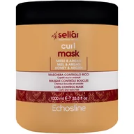 Maski do włosów - Seliar Curl Maska Włosy Kręcone 1000ML Echosline - miniaturka - grafika 1