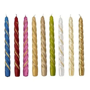 Świeca barok zdobiony, 2 sztuk Ravi - Świece - miniaturka - grafika 1