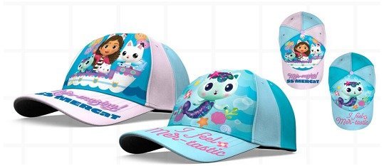 Czapka z daszkiem bawełniana Domek dla lalek Gabi, Kids