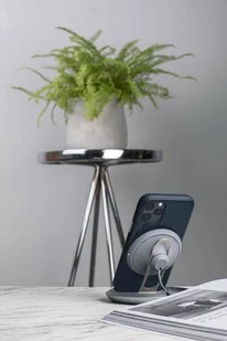 Moshi iGlaze - Etui iPhone 12 / iPhone 12 Pro (system SnapTo) (Midnight Blue) - Etui i futerały do telefonów - miniaturka - grafika 2