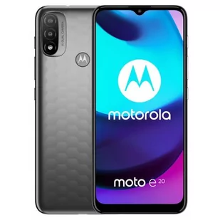 Motorola Moto E20 2GB/32GB Dual Sim Szary - Telefony komórkowe - miniaturka - grafika 1
