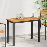 Stoły - vidaXL Blat stołu 80x40x2 cm Prostokątne Lite Drewno Akacji - miniaturka - grafika 1