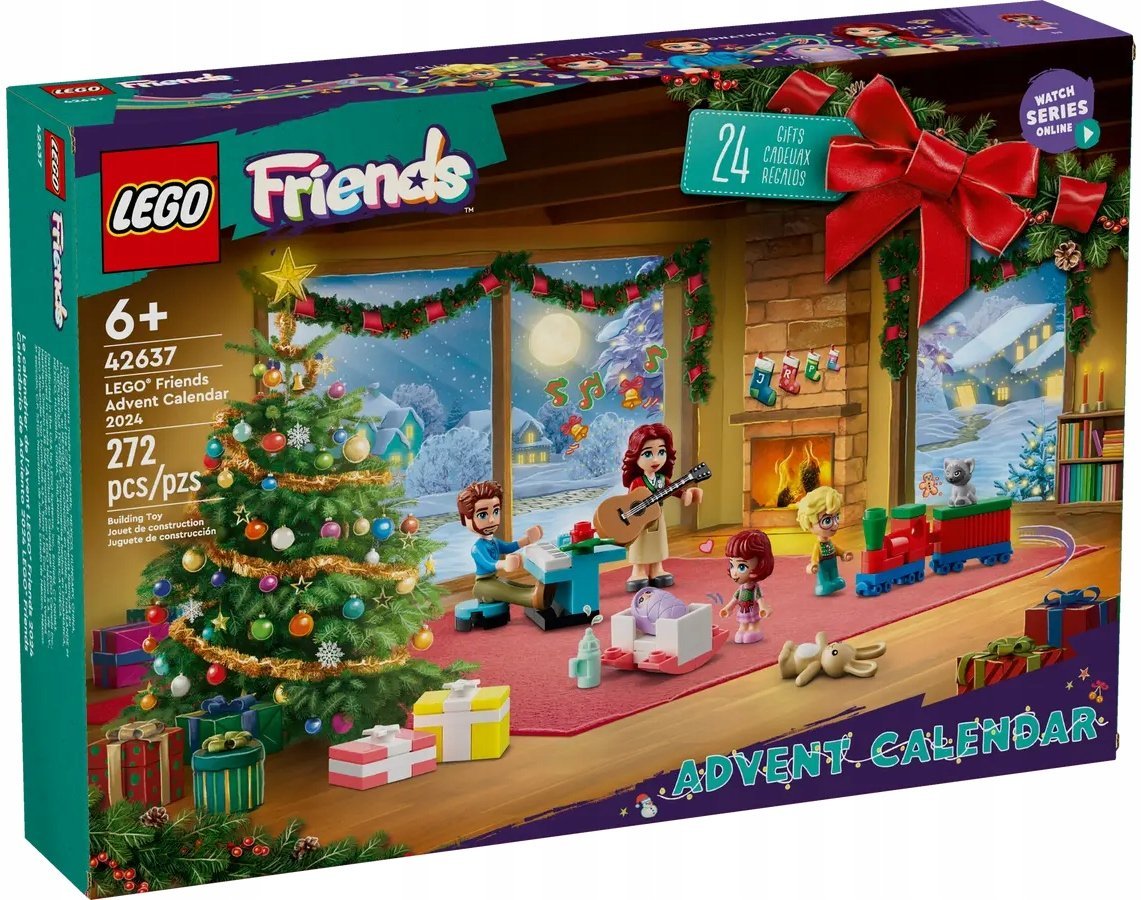 LEGO FRIENDS - KALENDARZ ADWENTOWY LEGO FRIENDS 2024 ZESTAW KLOCKÓW - 42637