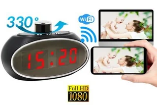 Kamera Obrotowa FULL HD WiFi/P2P (Cały Świat) - Minikamery i aparaty szpiegowskie - miniaturka - grafika 1