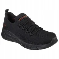 Buty sportowe damskie - Skechers damskie buty Bobs B Flex 117121 Bbk - miniaturka - grafika 1