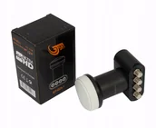 Konwertery satelitarne - GT-SAT LNB Quad GT-SAT GT-QDL1 0,1 dB LTE LNBQ-GT-GTQDL1 - miniaturka - grafika 1