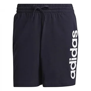 Adidas Męskie szorty M LIN SJ SHO Shorts, ink/white, XS - Spodenki damskie - miniaturka - grafika 1