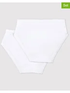 Majtki dla dzieci - PETIT BATEAU Majtki (2 pary) w kolorze białym - miniaturka - grafika 1