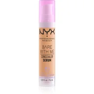 Korektory do twarzy - NYX PROFESSIONAL MAKEUP BARE WITH ME KOREKTOR SERUM 5,5 MEDIUM GOLDEN 9,6 ML - miniaturka - grafika 1