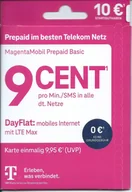 Startery i doładowania - Karta Sim T-Mobile Niemcy 10€ na koncie telefon i internet micro/mini/nano - miniaturka - grafika 1