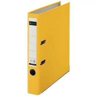 Segregator LEITZ A4/80mm 180 żółty 10105015 - Segregatory - miniaturka - grafika 1