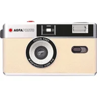 Aparaty analogowe - Aparat analogowy AGFAPHOTO Reusable Camera Beżowy - miniaturka - grafika 1