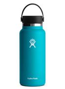 Butelki termiczne - Hydro Flask Butelka termiczna 946 ml Wide Mouth 2.0 Flex Cap Hydro Flask - laguna W32BTS454 - miniaturka - grafika 1