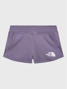 The North Face Szorty sportowe NF0A82EK Fioletowy Regular Fit - Spodenki damskie - miniaturka - grafika 1