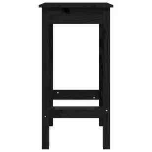 Lumarko Stołki barowe, 2 szt., 40x40x78 cm, lite drewno sosnowe - Taborety i hokery - miniaturka - grafika 5