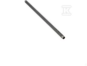 Akcesoria hydrauliczne - Sztucer stalowy czarny 1/2" dł.0.60m dwustronnie gwintowany - miniaturka - grafika 1