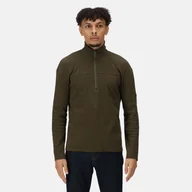 Bluzy męskie - Regatta Męski Polar Ferdo Ciemne Khaki, Rozmiar: L - miniaturka - grafika 1