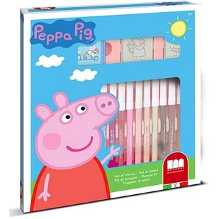 Multiprint Świnka Peppa pięczątki i pisaki - Zabawki kreatywne - miniaturka - grafika 1