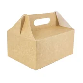 Opakowania gastronomiczne - Pudełko papierowe na tort 19x14x9cm 50szt - miniaturka - grafika 1