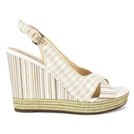 Sandały damskie - Buty do chodzenia damskie Geox Janira - miniaturka - grafika 1