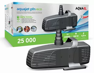Aquael Pompa Fontannowa PFN 25000 ECO 260W 24000 l/h - Filtry akwariowe i akcesoria - miniaturka - grafika 1