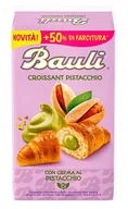 Ciastka - Bauli CROISSANT PISTACCHIO Rogaliki z Kremem Pistacjowym 250g - miniaturka - grafika 1